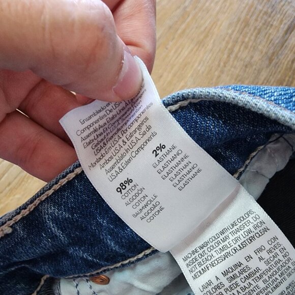 Mother Superior High Waisted Rider Skimp, Straight Leg Raw Hem - Picture 6 of 8